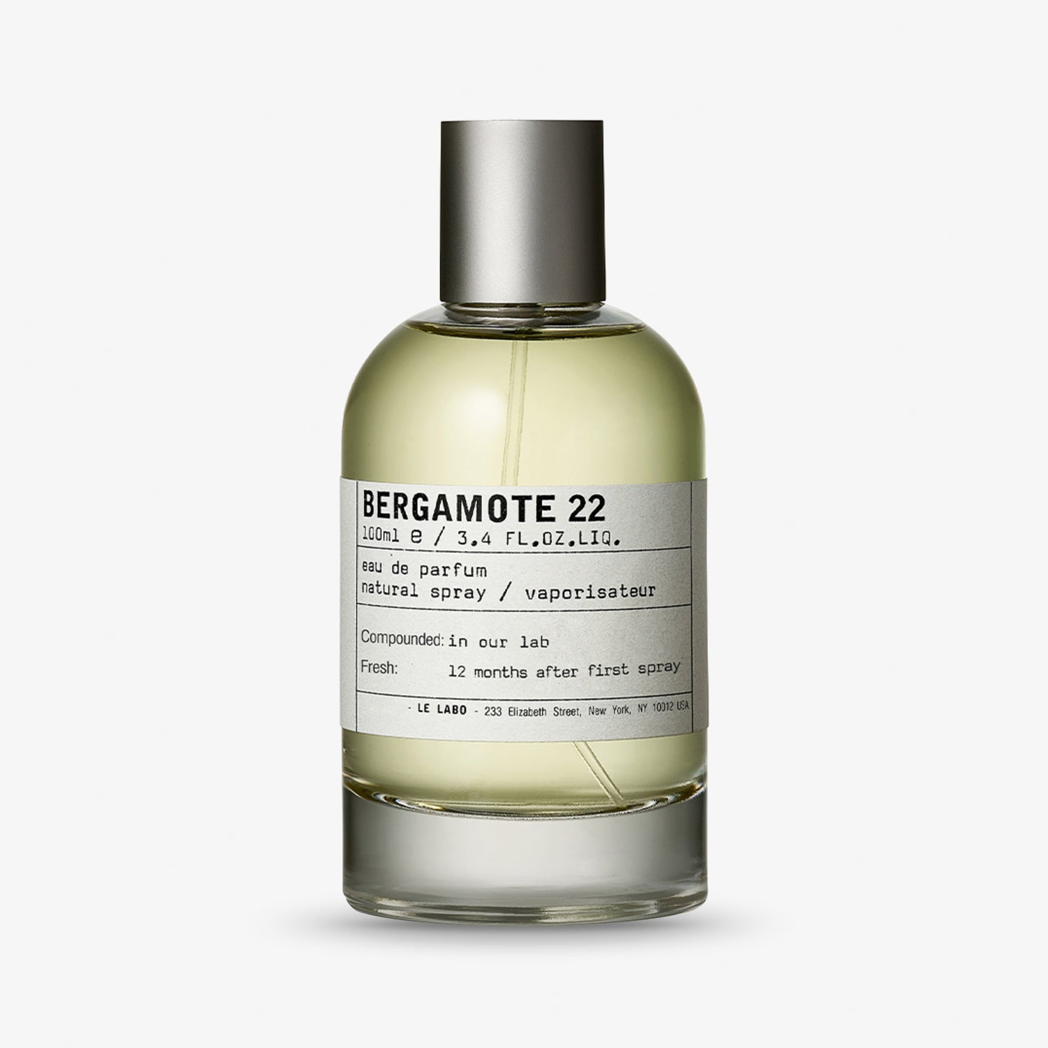 Parfümprobe Le Labo Bergamote 22 – frischer, zitrisch-aromatischer Unisexduft mit Bergamotte und Moschus