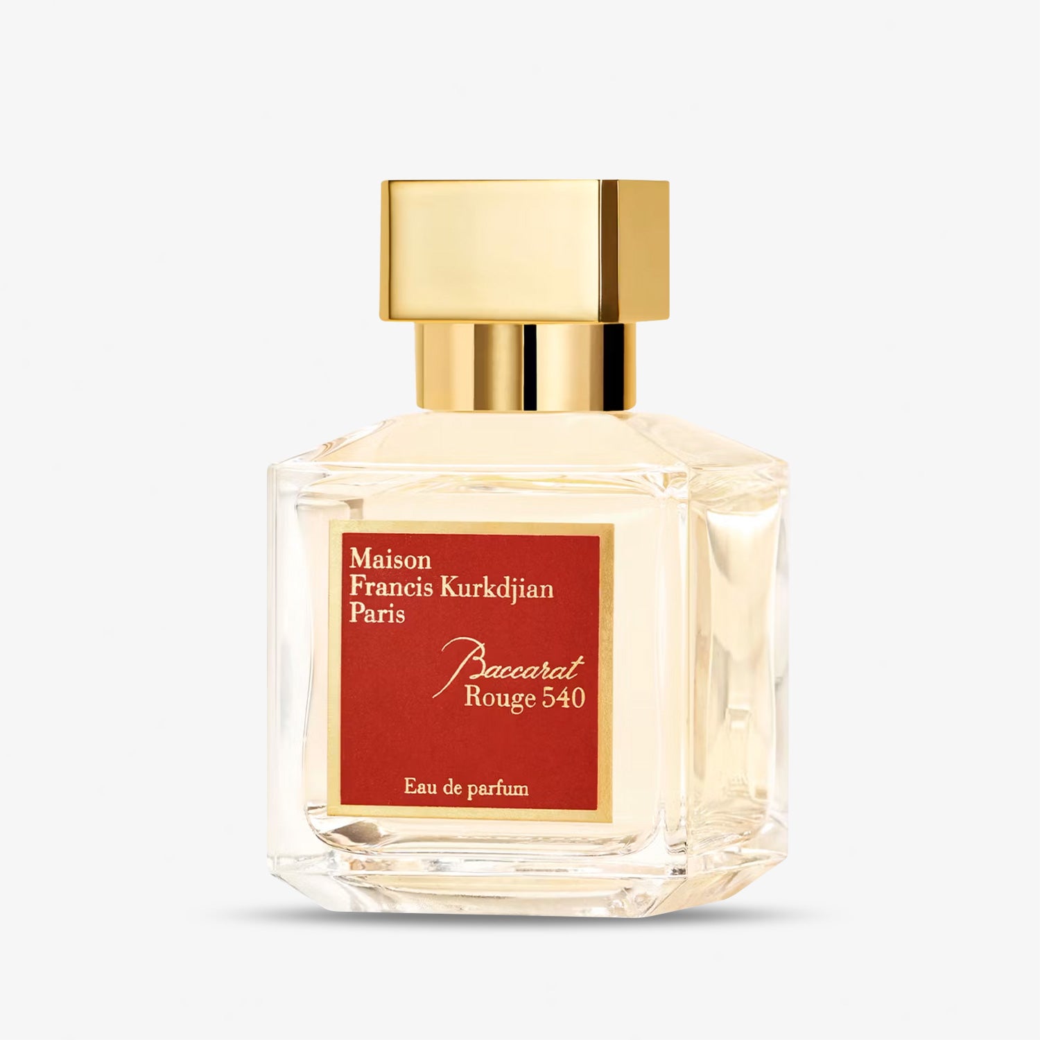 Parfümprobe Maison Francis Kurkdjian Baccarat Rouge 540 Eau de Parfum – süßer, ambriert-holziger Unisexduft mit Safran und Ambergris