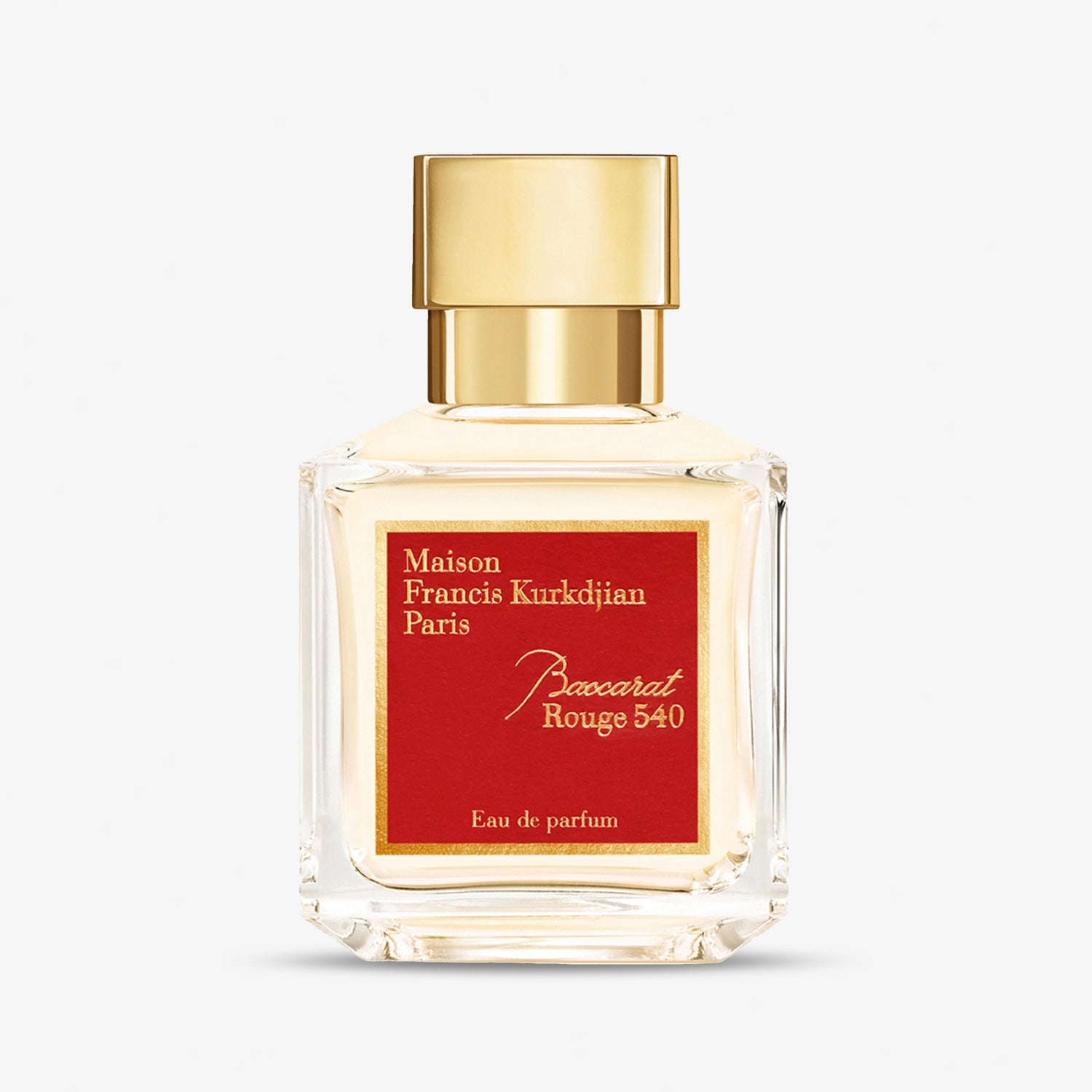 Parfümprobe Maison Francis Kurkdjian Baccarat Rouge 540 Eau de Parfum – süßer, ambriert-holziger Unisexduft mit Safran und Ambergris
