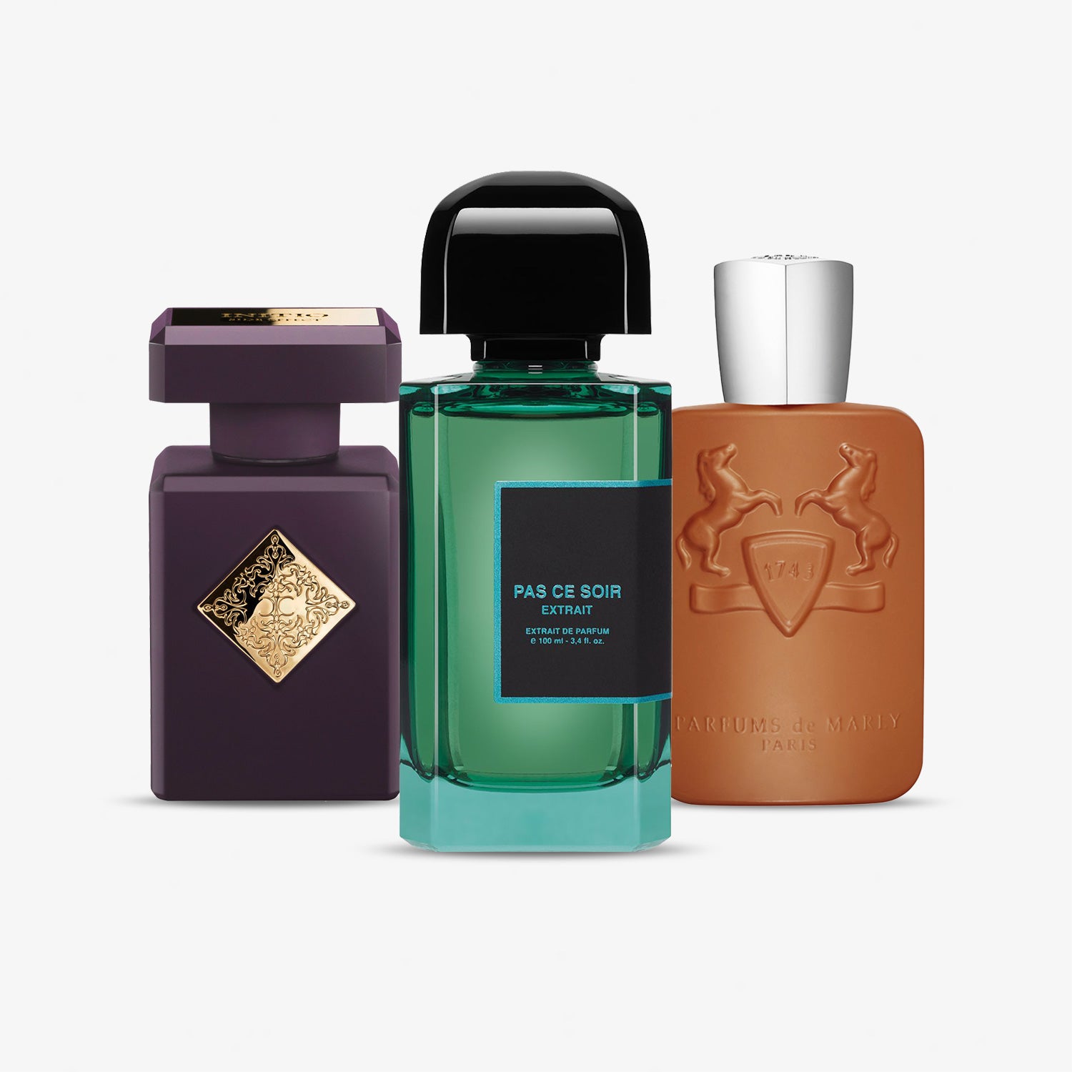 Date Night 3er Parfumproben Set mit Initio Side Effect, BDK Pas Ce Soir Extrait und Parfums de Marly Althair